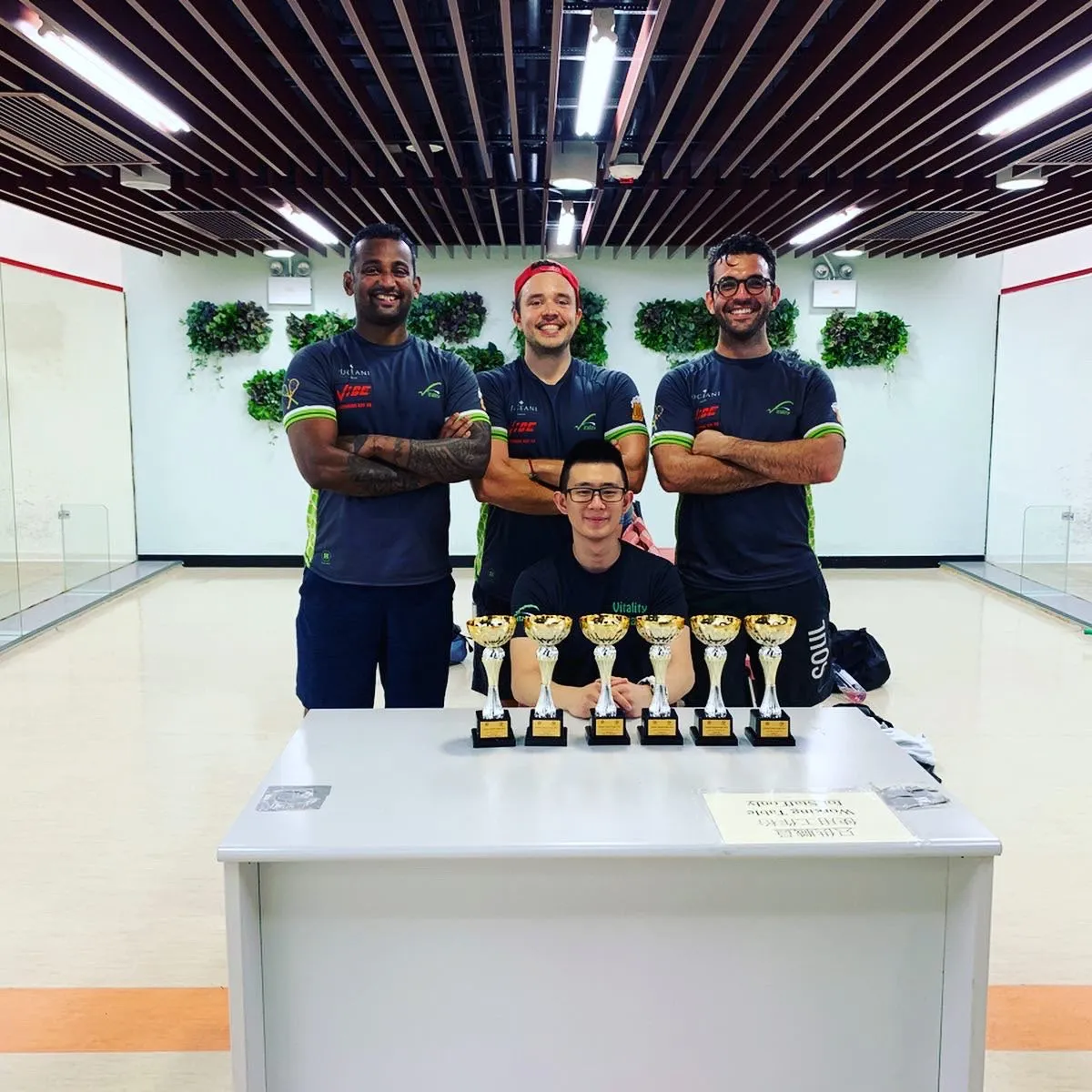 Vitality Squash student