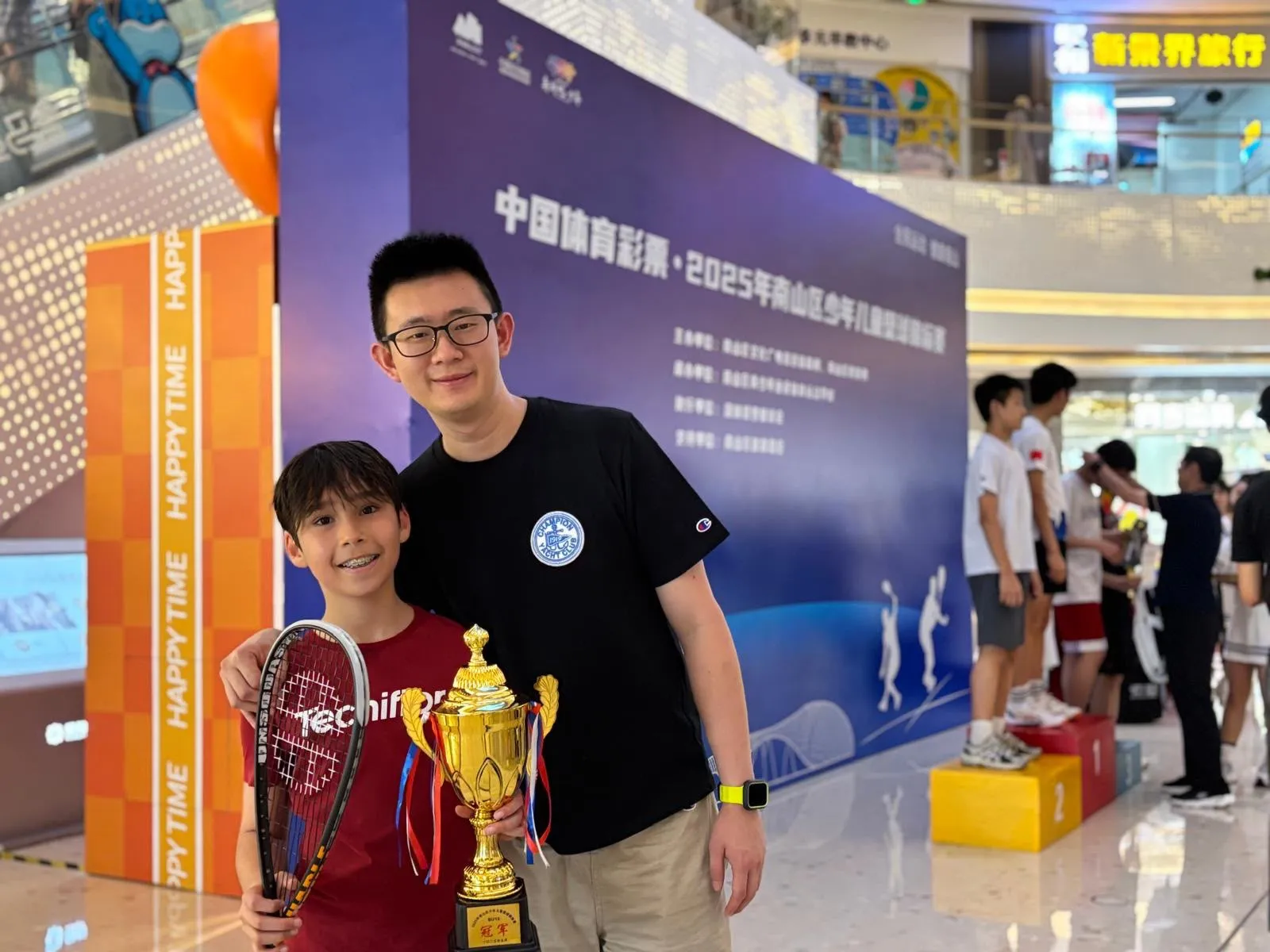 Vitality Squash student