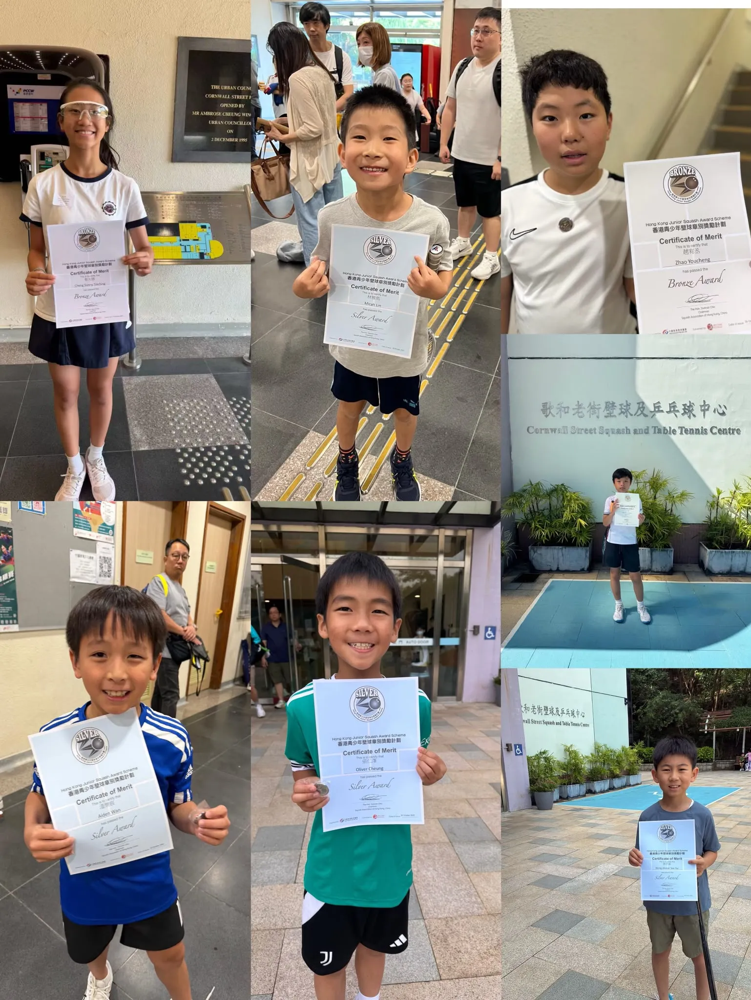 Vitality Squash student